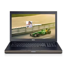Dell Precision M6800 17" Core i7 2.8 GHz - SSD 256 GB - 8GB - AZERTY - Francés