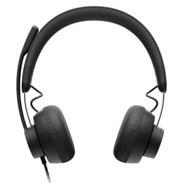 Cascos reducción de ruido con cable micrófono Logitech Zone Wired - Negro