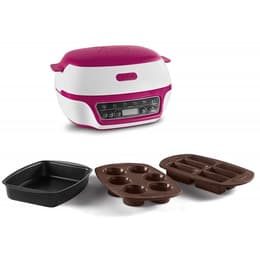 Robot olla Tefal Cake factory KD801811 L -Blanco/Rosa