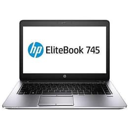 Hp EliteBook 745 G2 14" A8 1.9 GHz - SSD 256 GB - 8GB - Teclado Sueco