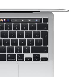 MacBook Pro 13" (2020) - M1 de Apple con CPU de 8 núcleos y GPU de 8 núcleos - 8GB RAM - SSD 1000GB - Pantalla estándar - QWERTY - Inglés