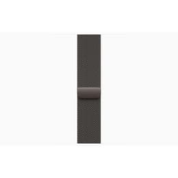 Apple Watch Series 10 (2024) GPS + Cellular 46 mm - Titanio Pizarra - Pulsera Milanese Loop Negro
