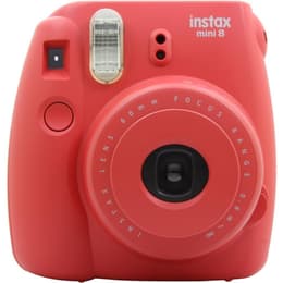 Instantánea Fujifilm Instax Mini 8 Rojo + Objetivo Fujifilm Instax Lens 60 mm f/12.7