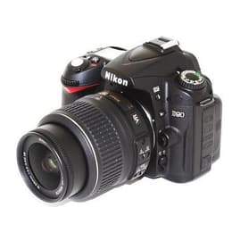 Réflex D90 - Negro + Nikon AF-S DX Nikkor 18-55mm f/3.5-5.6G VR f/3.5-5.6G