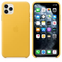 Funda de piel Apple iPhone 11 Pro - Piel Amarillo