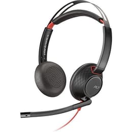 Cascos gaming con cable micrófono Plantronics Blackwire C5220 - Negro