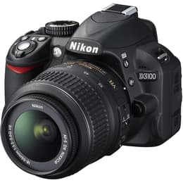 Réflex D3100 - Negro + Nikon Nikon AF-S DX Nikkor 18-55 mm f/3.5-5.6G VR f/3.5-5.6G
