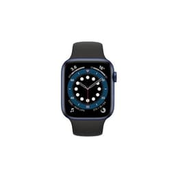 Apple Watch (Series 6) 2020 GPS 40 mm - Aluminio Azul - Correa deportiva Negro