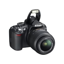 Réflex D3100 - Negro + Nikon Nikkor AF-S DX 18-55mm f/3.5-5.6 G VR f/3.5-5.6