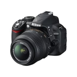 Réflex D3100 - Negro + Nikon Nikkor AF-S DX 18-55mm f/3.5-5.6 G VR f/3.5-5.6