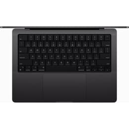 MacBook Pro 14" (2023) - M3 Pro de Apple con CPU de 12 núcleos y GPU de 18 núcleos - 18GB RAM - SSD 1000GB - Pantalla estándar - QWERTZ - Alemán