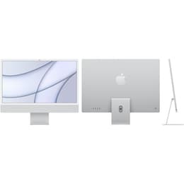 iMac 24" (2021) M1 de Apple con CPU de 8 núcleos GPU de 8 núcleos - 256 GB SSD - 8 GB QWERTY - Italiano Vidrio estándar