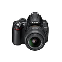 Réflex Nikon D5000 - Negro + Objetivos Nikon AF-S DX Nikkor 18-55mm f/3.5-5.6G VR + AF-S DX Nikkor 55-200mm f/4-5.6G ED VR