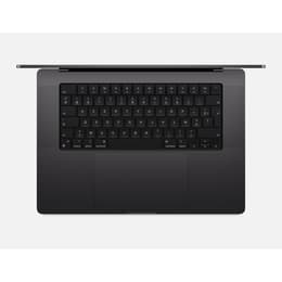 MacBook Pro 16" (2024) - M4 Max de Apple con CPU de 16 núcleos y GPU de 40 núcleos - 64GB RAM - SSD 4000GB - Pantalla nanotexturizada - AZERTY - Francés