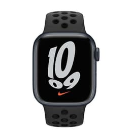 Apple Watch Series 7 (2021) GPS + Cellular 41 mm - Aluminio Medianoche - Correa Nike Sport Negro