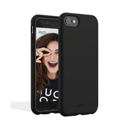 Funda iPhone SE (2022/2020)/8/7/6/6S - Silicona - Negro