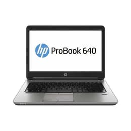 HP ProBook 640 G1 14" Core i3 2.4 GHz - HDD 320 GB - 4GB - teclado francés