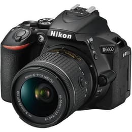 Cámara réflex Nikon D5600 - Negro + lente Nikon AF-P DX Nikkor 18-55mm f/3.5-5.6G VR