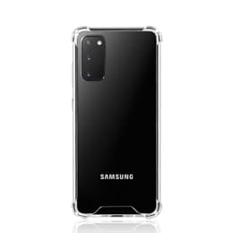 Funda Galaxy S20/S20 5G y 2 protectores de pantalla - Plástico reciclado - Transparente