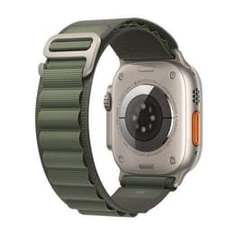 Apple Watch (Ultra) 2022 GPS + Cellular 49 mm - Titanio Gris - Correa Loop Alpine Verde
