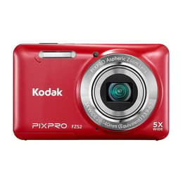 Cámara compacta PixPro FZ52 - Rojo + Kodak PixPro Aspheric Zoom Lens 28-140mm f/3.9-6.3 f/3.9-6.3
