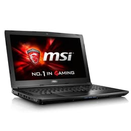 MSI GL62 6QF-622FR 15" Core i5 2.4 GHz - SSD 256 GB - 8GB - NVIDIA GeForce GTX 960 Teclado Francés