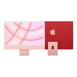 iMac 24" (2021) M1 de Apple con CPU de 8 núcleos GPU de 8 núcleos - 256 GB SSD - 8 GB AZERTY - Francés Vidrio estándar