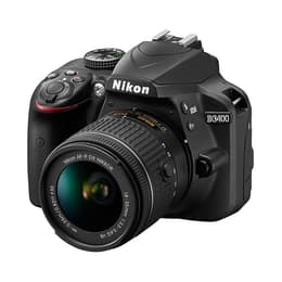 Nikon D3400 Reflex - Negro + Lente - DX - VR - 18-55 mm - 1: 3.5-5.6G Nikon Nikkor
