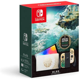Switch OLED 64GB - Oro - Edición limitada The Legend Of Zelda Tears Of The Kingdom