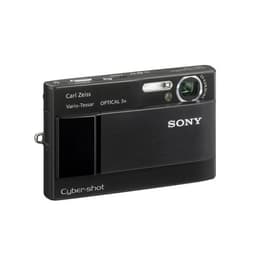 Cámara compacta - Sony CyberShot DSC-T10 Negro + Objetivo Carl Zeiss 6.33-19mm f/3.5-4.3
