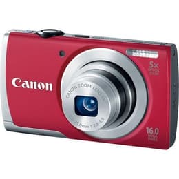 Cámara compacta Canon Powershot A2500 - Rojo