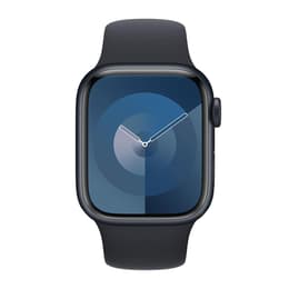 Apple Watch () 2023 GPS 41 mm - Aluminio Negro medianoche - Correa deportiva Negro