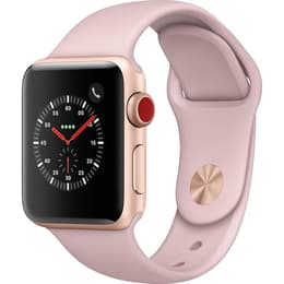 Apple Watch Series 3 (2017) GPS + Cellular 42 mm - Aluminio Oro - Correa deportiva Rosa
