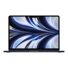MacBook Air 13" (2022) - M2 de Apple con CPU de 8 núcleos y GPU de 8 núcleos - 24GB RAM - SSD 512GB - Pantalla estándar - QWERTY - Inglés