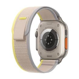 Apple Watch Ultra 2 (2023) GPS + Cellular 49 mm - Titanio Titanio natural - Correa Loop Trail Amarillo