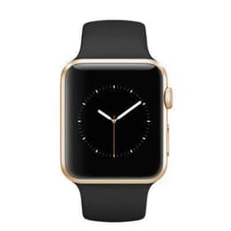 Apple Watch (Series 3) 2017 GPS 38 mm - Aluminio Oro - Deportiva Negro
