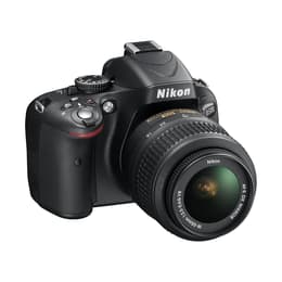 Réflex D5100 - Negro + Nikon AF-S DX Nikkor 18-55mm f/3.5-5.6G VR f/3.5-5.6