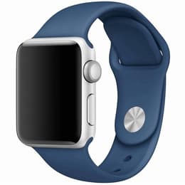 Apple Watch (Series SE) 2022 GPS 44 mm - Aluminio Plata - Correa deportiva Azul