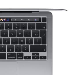 MacBook Pro 13" (2020) - M1 de Apple con CPU de 8 núcleos y GPU de 8 núcleos - 8GB RAM - SSD 1000GB - QWERTZ - Alemán