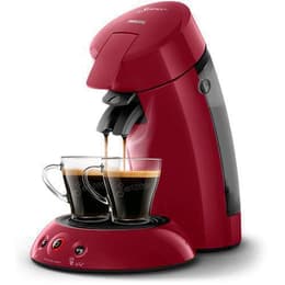Cafeteras express de cápsula Compatible con Senseo Philips HD6554/91 L - Rojo