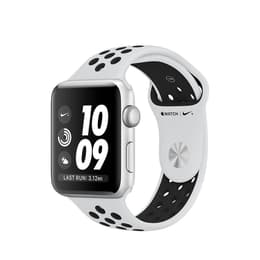 Apple Watch (Series 3) 2017 GPS 42 mm - Aluminio Plata - Correa Nike Sport Plata