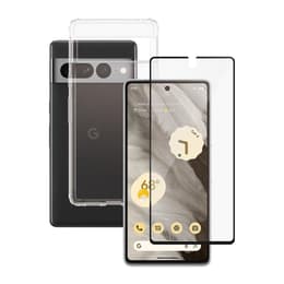 Funda 360 Google Pixel 7 y pantalla protectora - TPU - Transparente