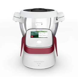 Robot olla Moulinex I-Companion Touch XL HF938E00 4,0000L -Blanco/Rojo