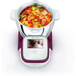 Robot olla Moulinex I-Companion Touch XL HF938E00 4,0000L -Blanco/Rojo