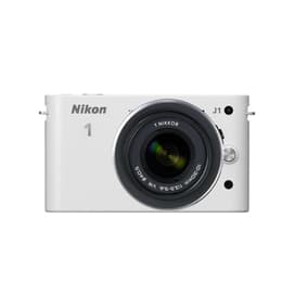 Nikon 1 J1 - Blanco + Nikkor 1 10-30 mm f/3.5-5.6 + 30-110 mm f/3.8-5.6 Lente