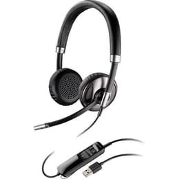 Cascos con cable micrófono Plantronics Blackwire C720-M - Negro