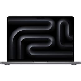 MacBook Pro 14" (2023) - M3 de Apple con CPU de 8 núcleos y GPU de 10 núcleos - 24GB RAM - SSD 512GB - Pantalla estándar - AZERTY - Francés