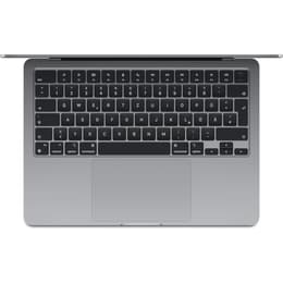 MacBook Air 13" (2024) - M3 de Apple con CPU de 8 núcleos y GPU de 10 núcleos - 16GB RAM - SSD 512GB - QWERTZ - Alemán