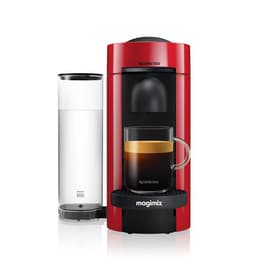 Cafeteras express de cápsula Compatible con Nespresso Magimix Nespresso VertuoPlus ENV150R 1.1L - Rojo