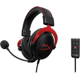 Cascos reducción de ruido gaming inalámbrico micrófono Hyperx Cloud II - Negro